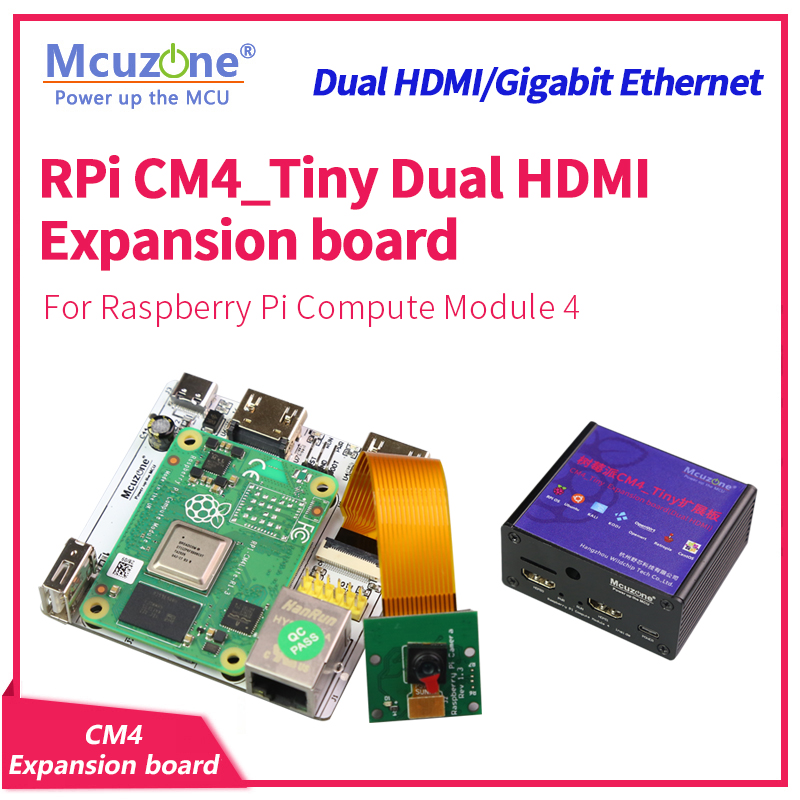RPi CM4_Tiny Expansion board,  - đánh giá và giá Raspberry Pi Compute Module 4 Dual Camera Board